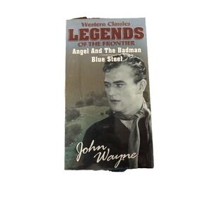 Western Classics Legends Of The Frontier VHS John Wayne Angel Blue Steel Sealed